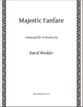 Majestic Fanfare Orchestra sheet music cover